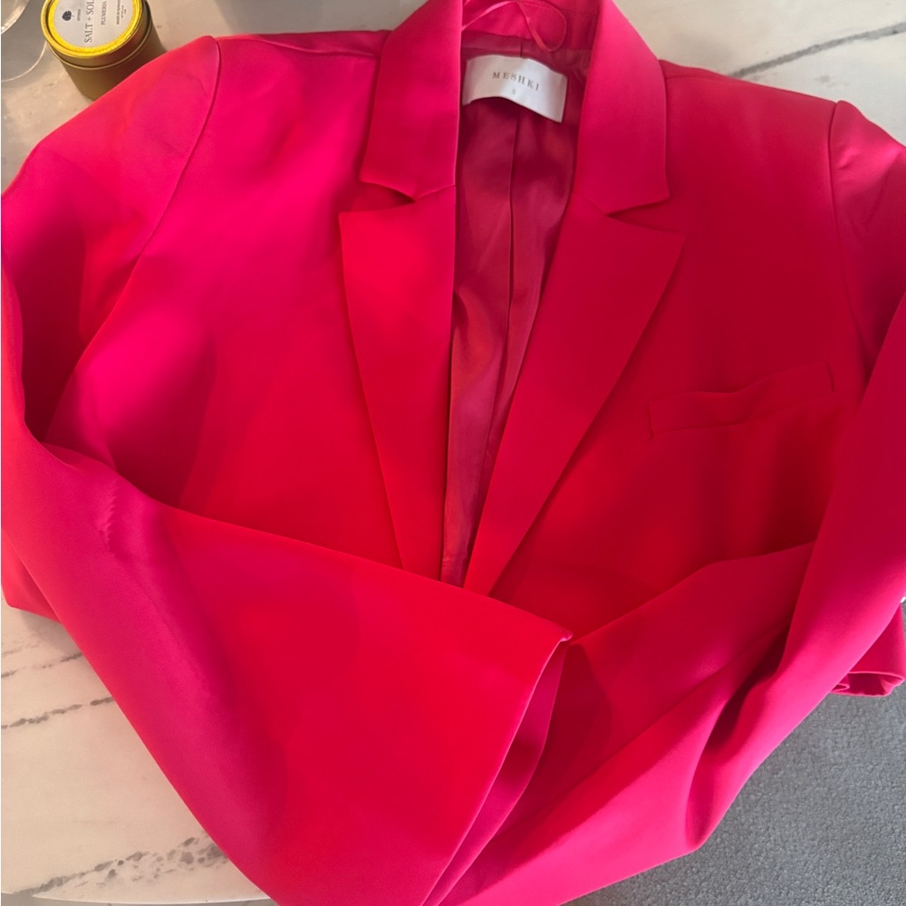 Meshki Hot Pink Blazer